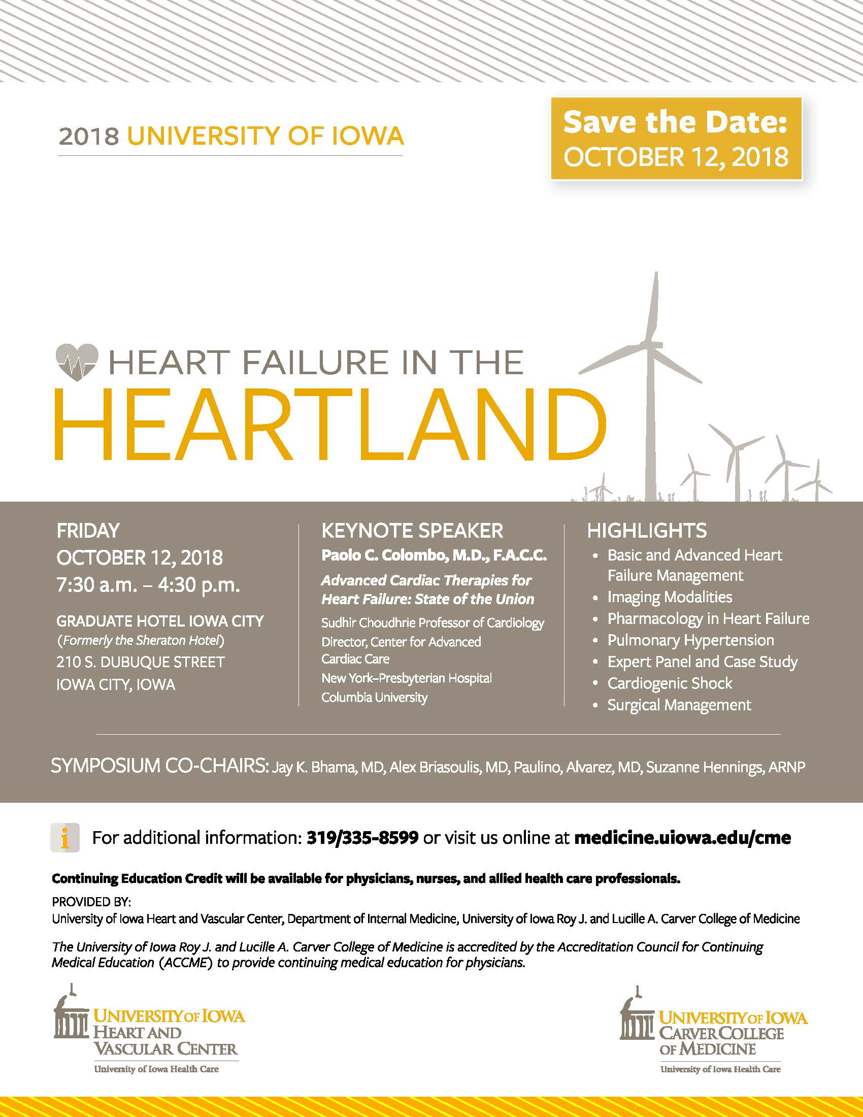 Heart Failure in the Heartland 2018 Banner